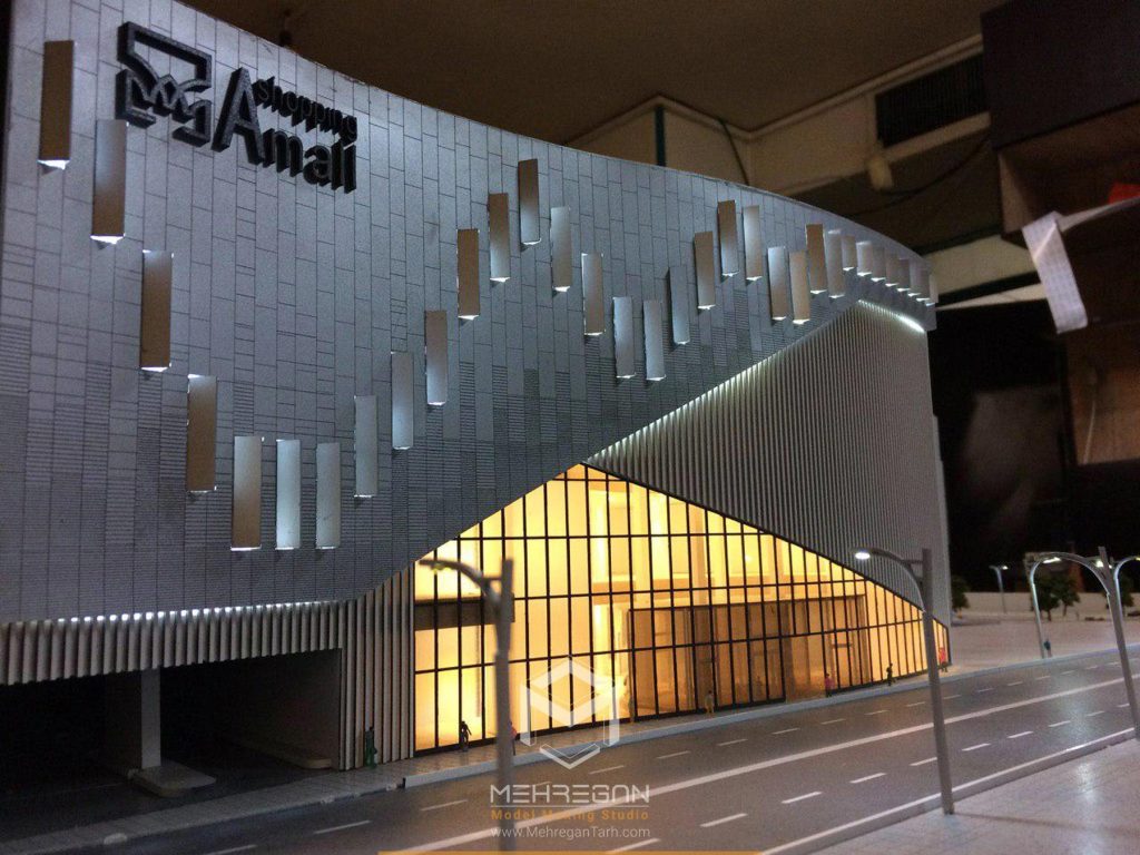 ماکت پروژه ی آمال - مهرگان طرح